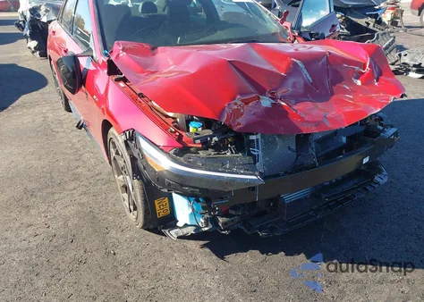 2025 Hyundai Elantra N Line z USA, uszkodzony, nr VIN KMHLR4DF5SU061506